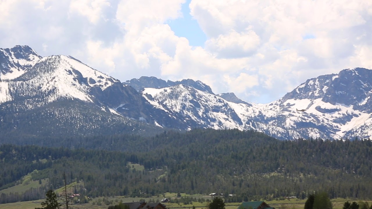 Flying from Stanley Idaho to the Middle Fork Salmon River