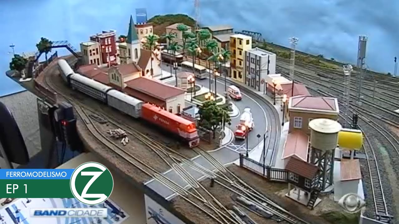 Maquete Do Caza na Band | Ferromodelismo Ep. 1