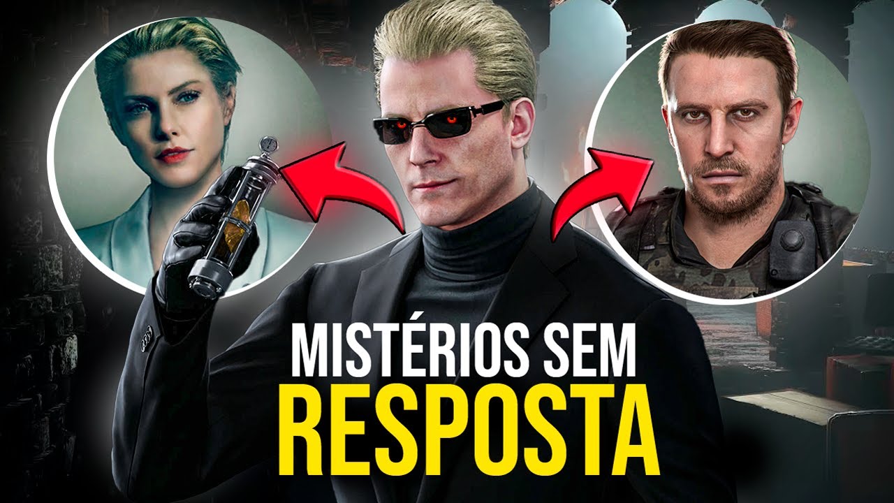 HISTÓRIAS E MISTÉRIOS QUE A CAPCOM CRIOU EM RESIDENT EVIL E NUNCA TEREMOS RESPOSTAS!