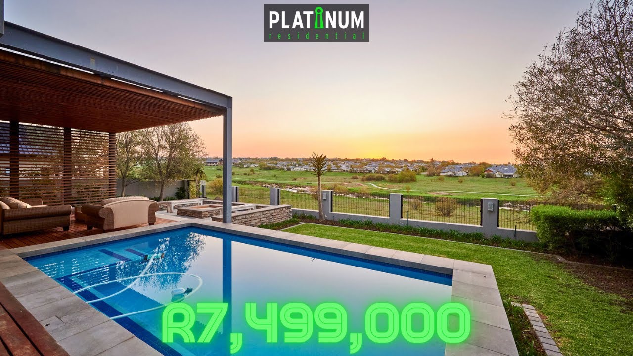STUNNING CONTEMPORARY 4-BED HOME OVERLOOKING GREENBELT AND RIVER IN WATERFALL COUNTRY VILLAGE