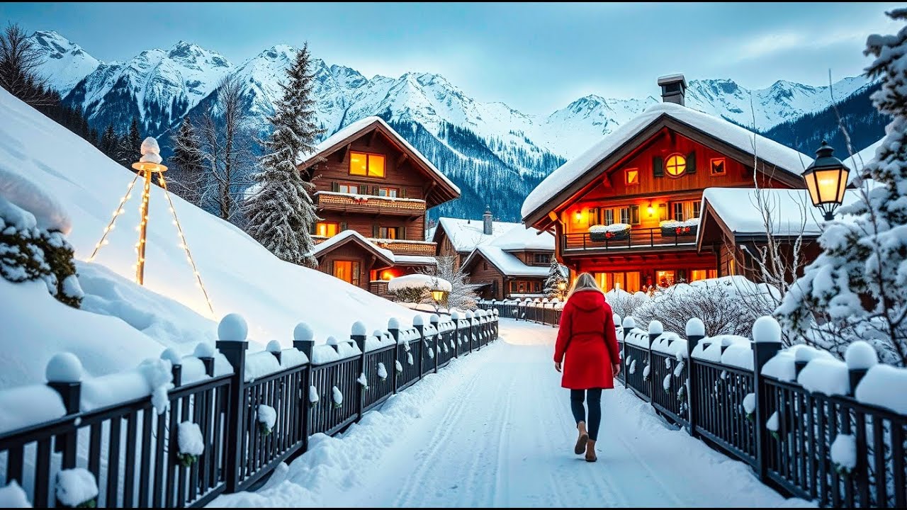 Winter Has Arrived in Lauterbrunnen 🎄🇨🇭 Switzerland's Most Beautiful Valley