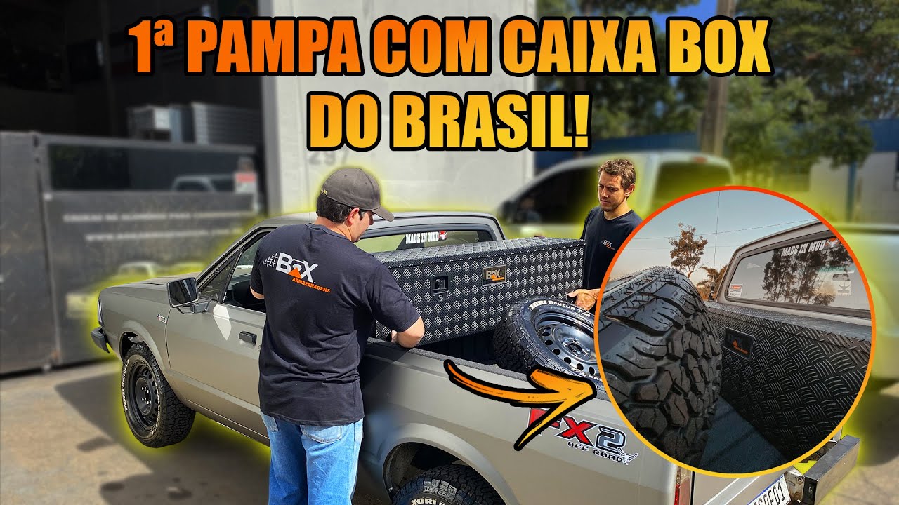 A PRIMEIRA PAMPA COM CAIXA BOX DO BRASIL! || FINALIZAMOS O PROJETO