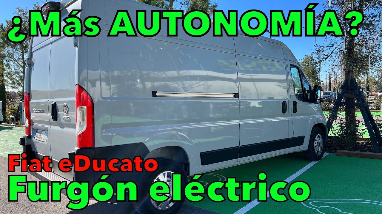 ¡PRUEBA! FIAT eDucato ¿Furgón eléctrico con MÁS AUTONOMÍA? Lo comprobamos! MOTORK