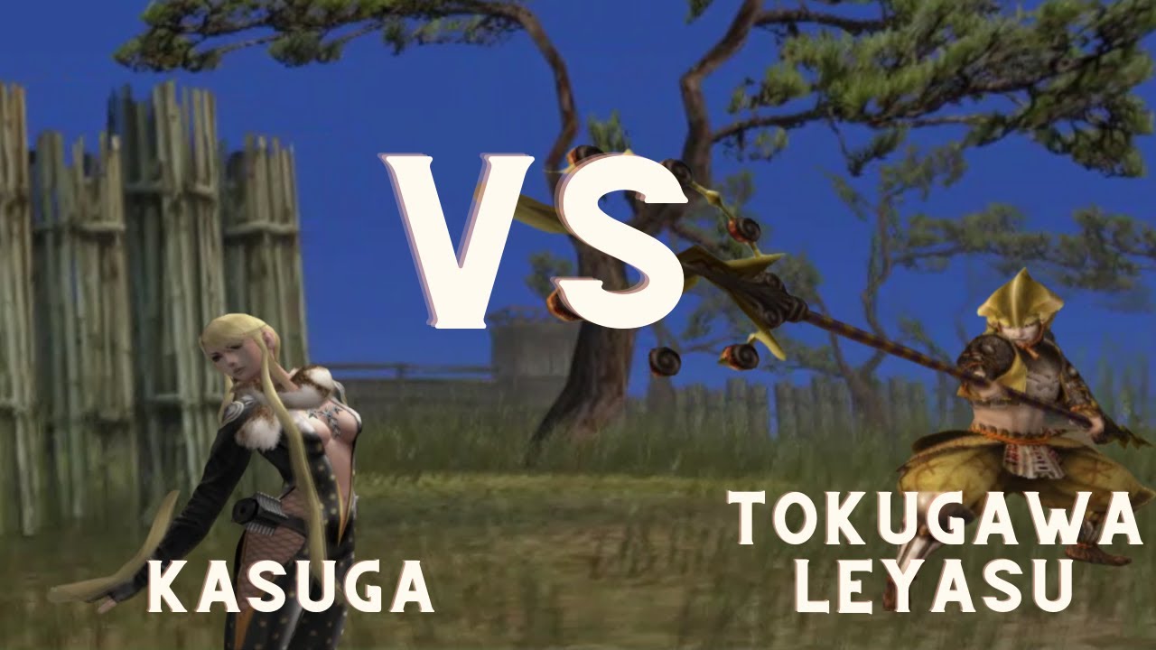 Sengoku Basara 2 Heroes Conquest Mode Kasuga VS Tokugawa Leyasu