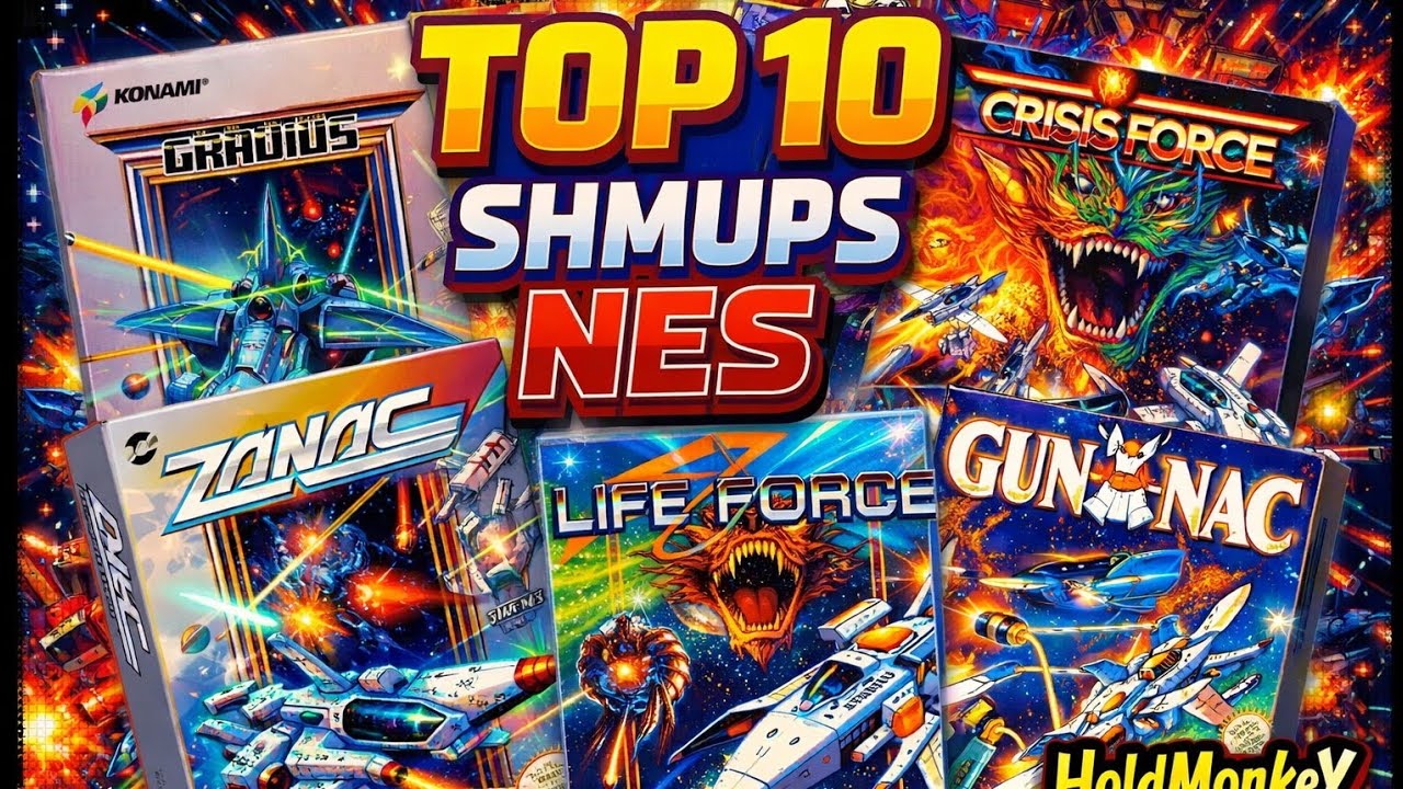 🚀 Top 10 des meilleurs Shoot'em Up sur Nintendo NES. 🚀 