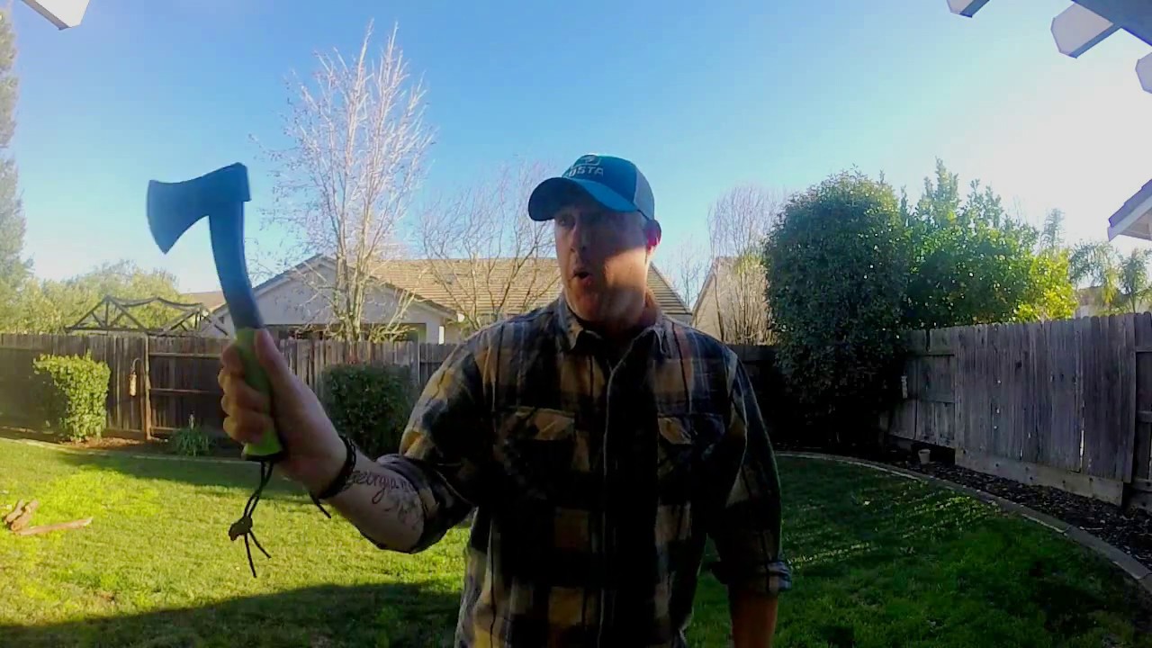 Schrade SCAXE2G Survival Hatchet - First Impressions
