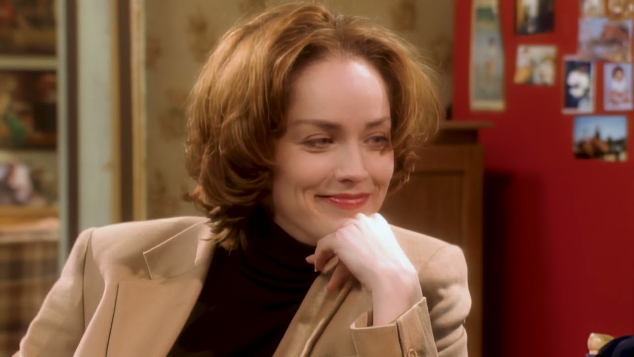 Roseanne Extras with Michael Fishman - Sharon Stone