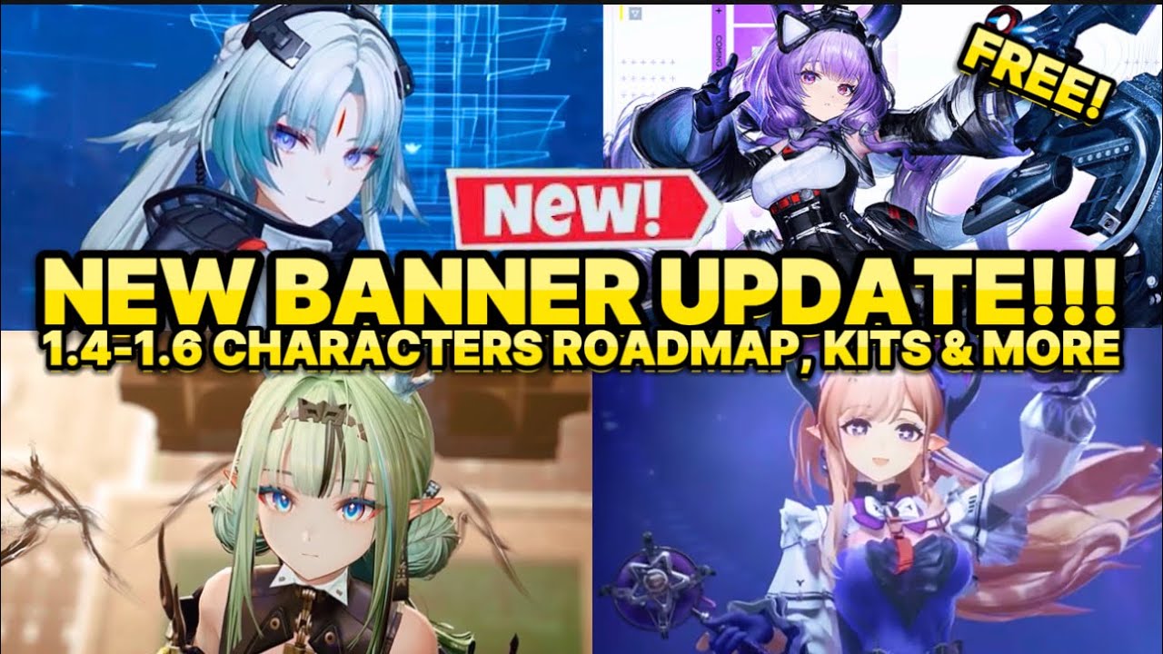 MAJOR UPDATE!!! 1.4-1.6 BANNERS ROADMAP! NEW CHARACTERS, FREE 6★, KITS & MORE [Arknights: Endfield]