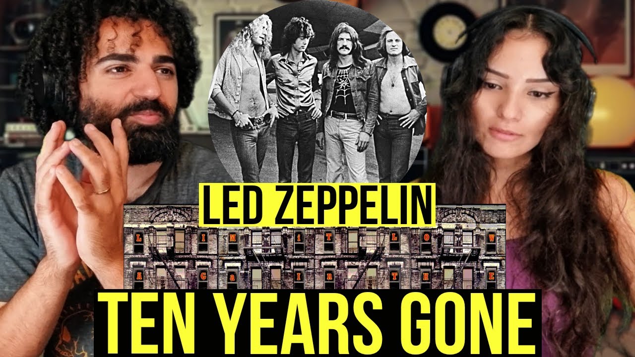 We react to Led Zeppelin - Ten Years Gone | REACTION