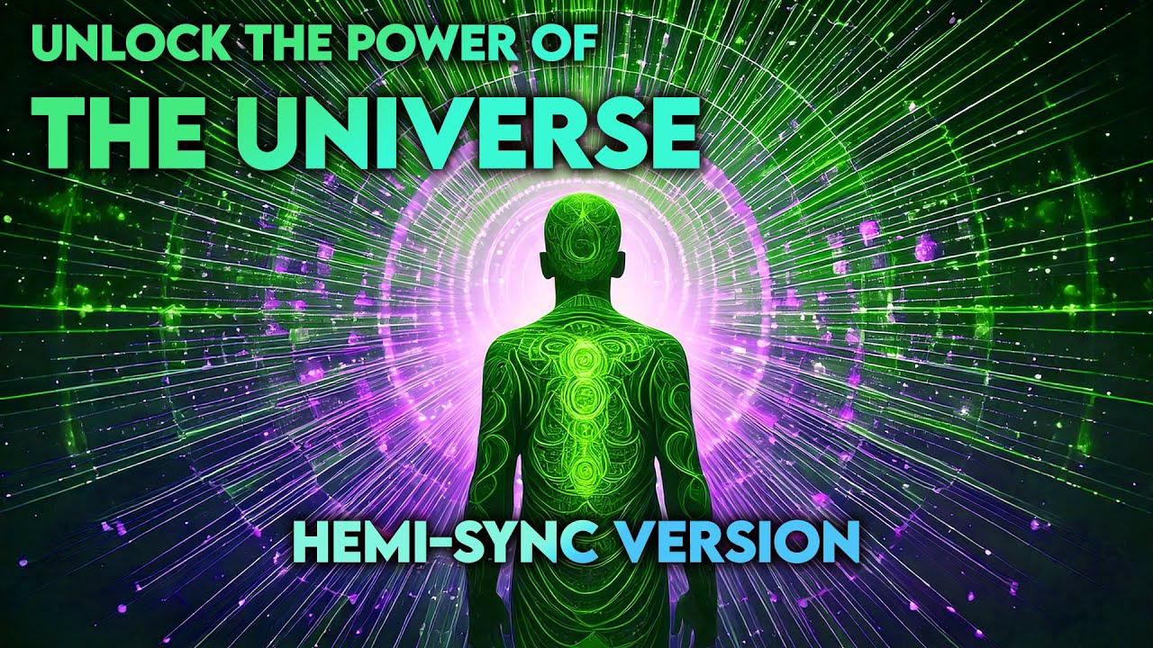 Connect To the Source - Increase Your Vibrational Energy - HEMI SYNC 4-7Hz Theta Waves