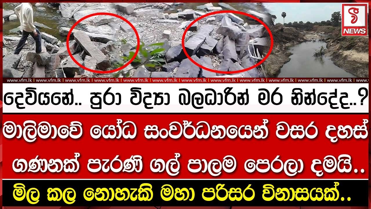 දෙවියනේ.. පුරා විද්‍යා බලධාරින් මරනින්දේද..?