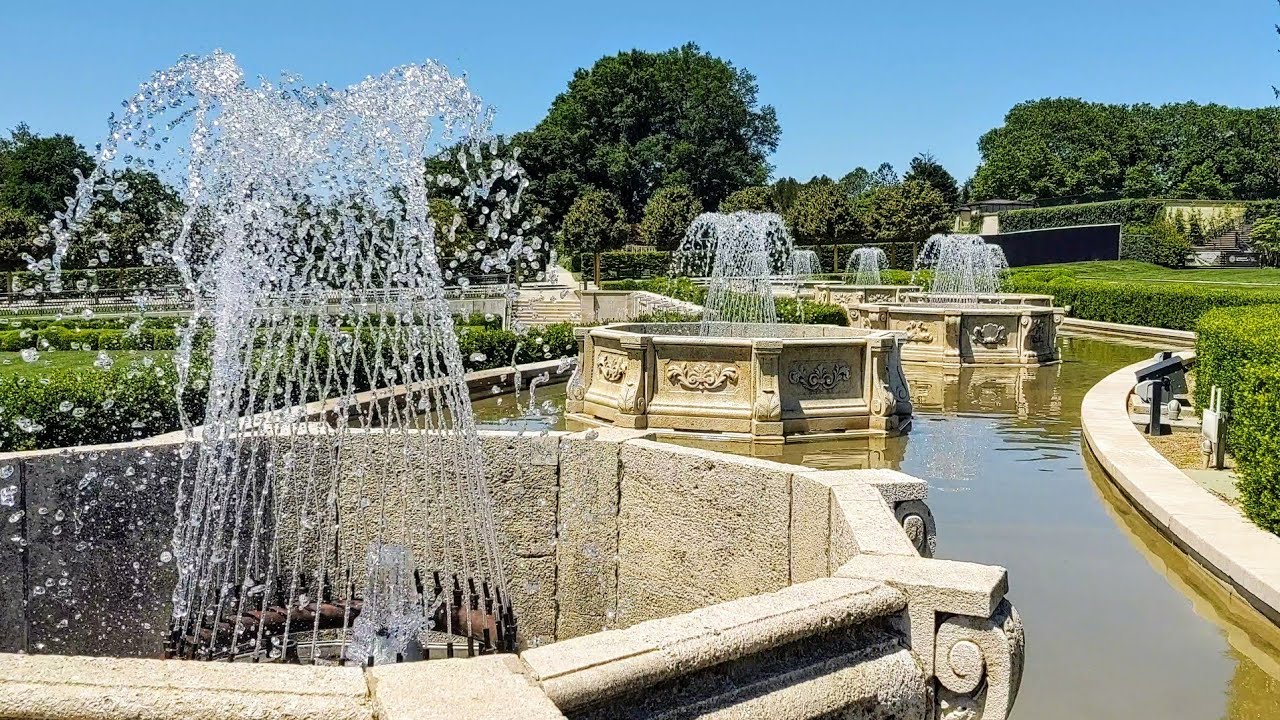 Relaxing Water and Fountains at Longwood Gardens
