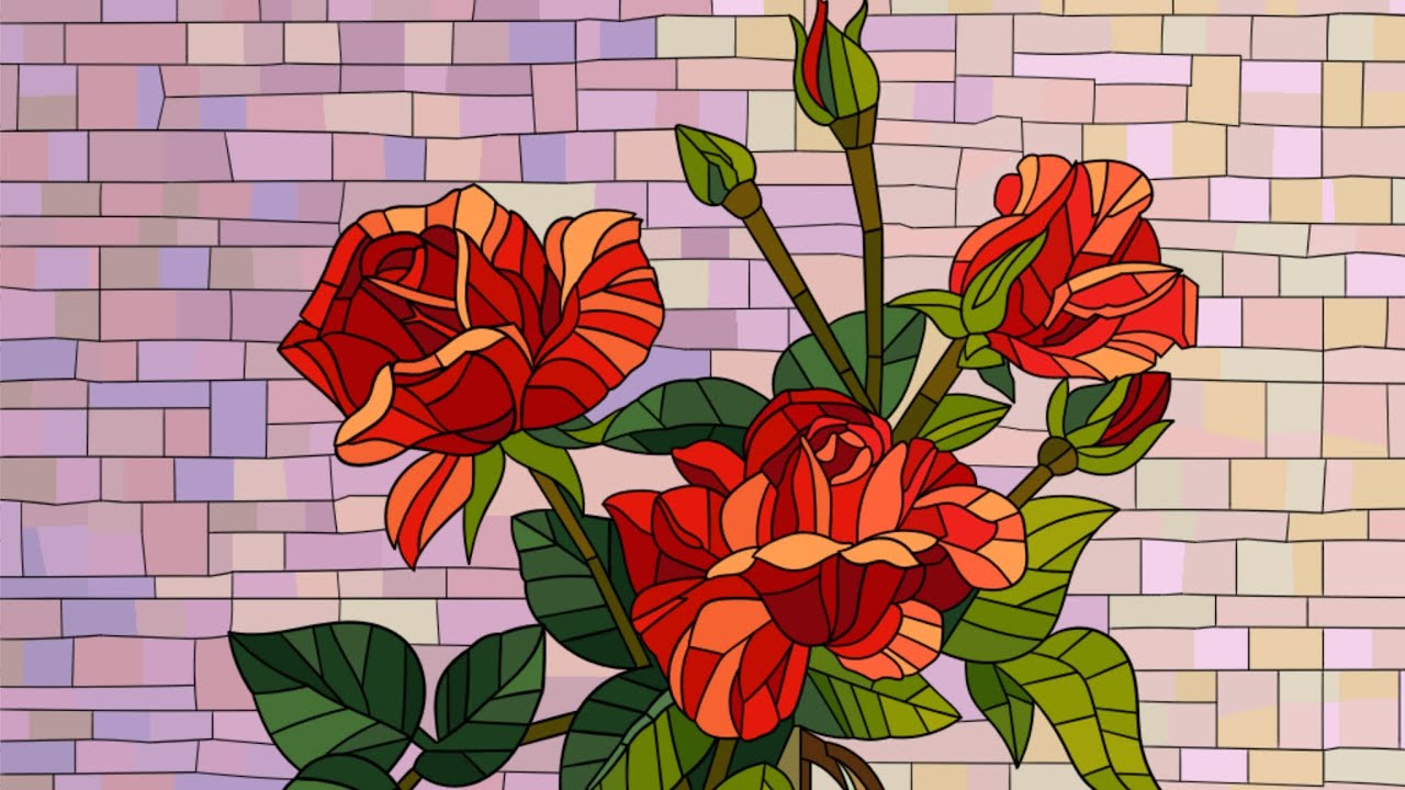 Floral Number Coloring