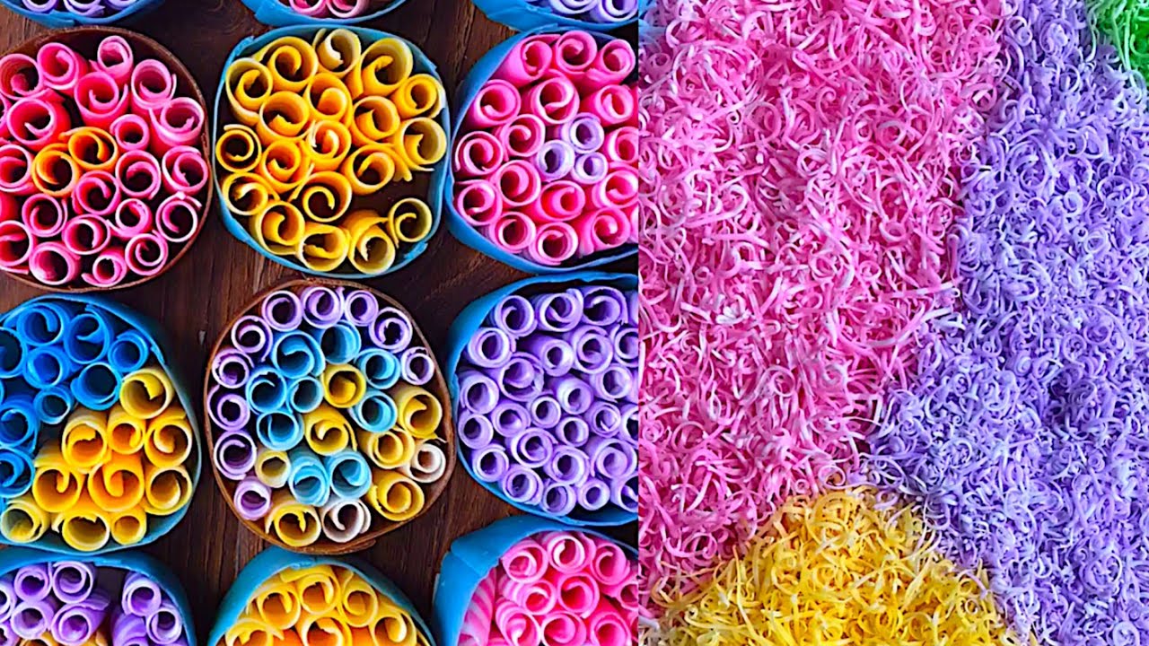Soap baskets.Grated soap.Satisfying ASMR video.