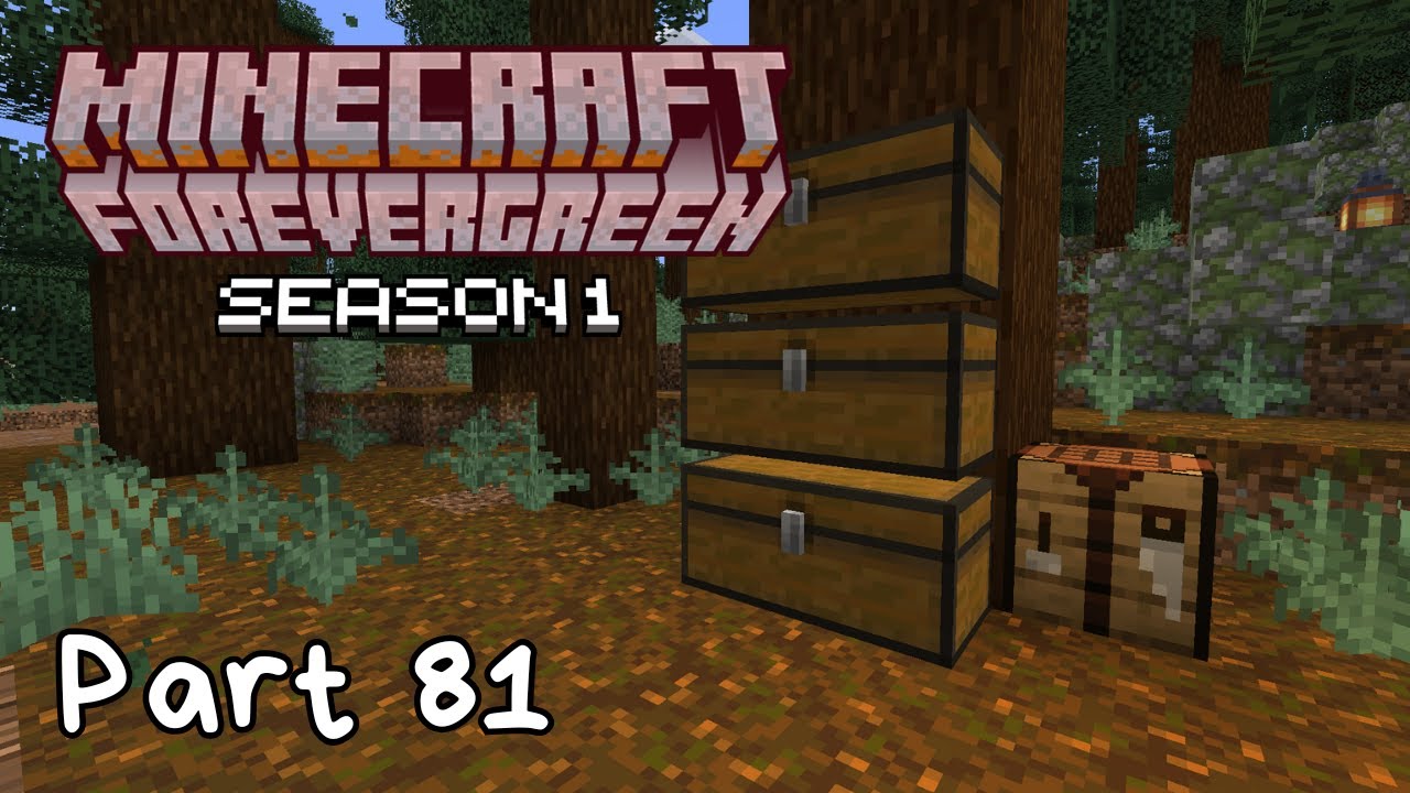 Connecting Two Villages | Minecraft Forevergreen S1 P81 | No Commentary