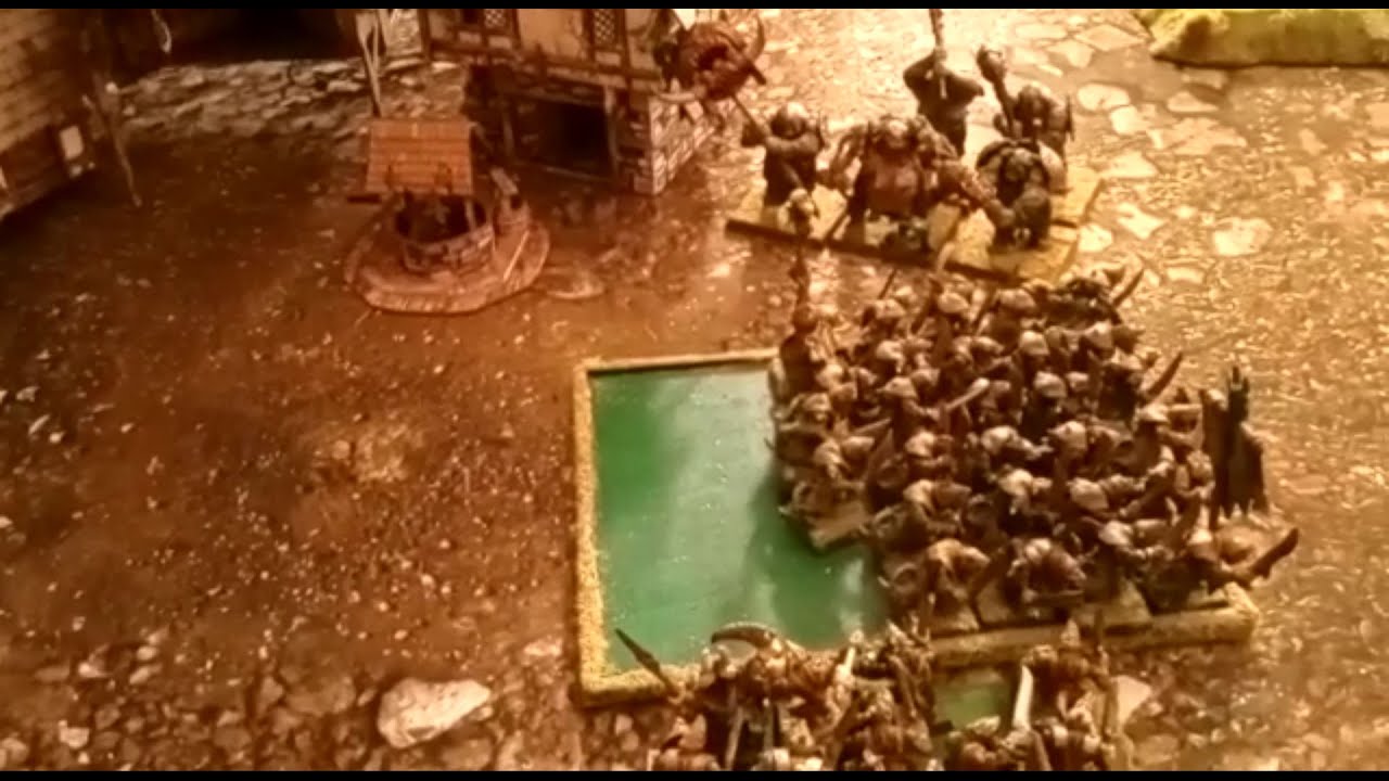 Ogre Kingdoms vs Skaven Warhammer Fantasy 7th Edition Battle Report Ep 8