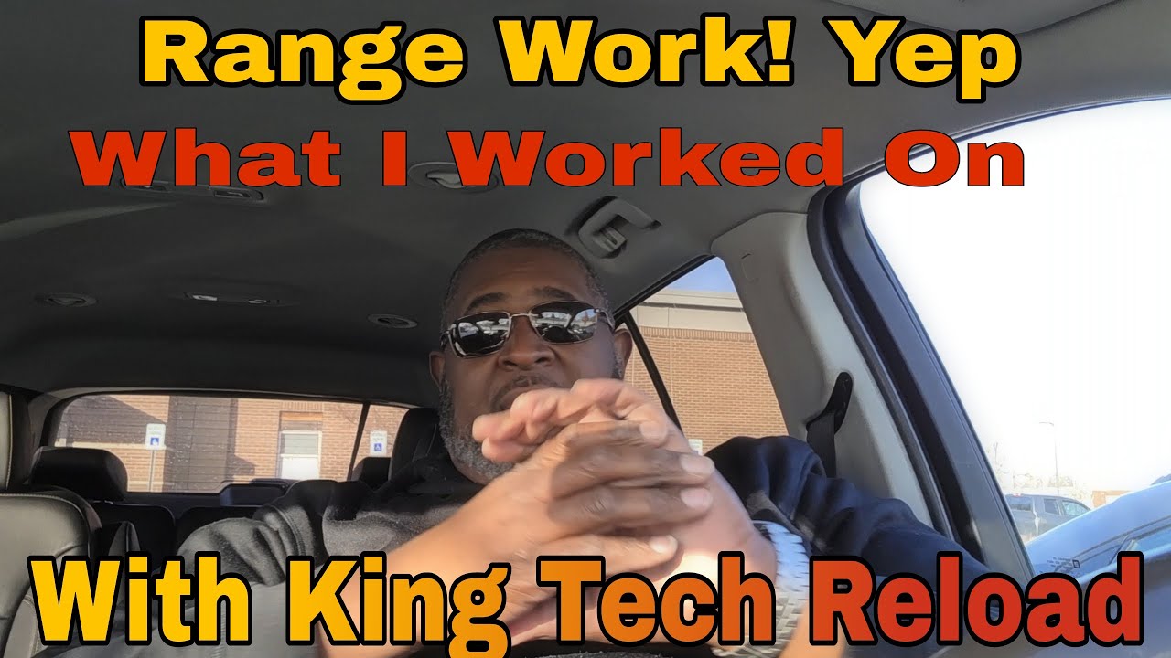 Range Training With @KingTechReloads  Here Is What We Worked On