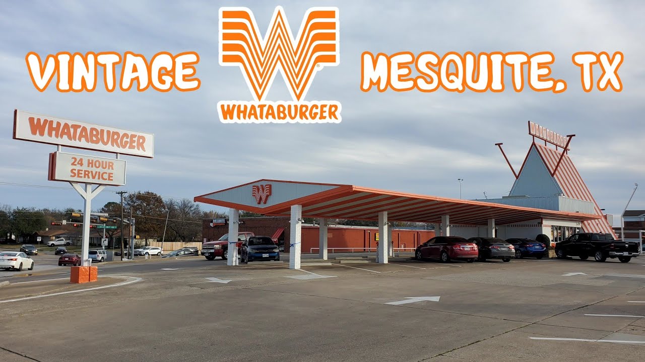 We Visit A Vintage Whataburger! - Mesquite, TX