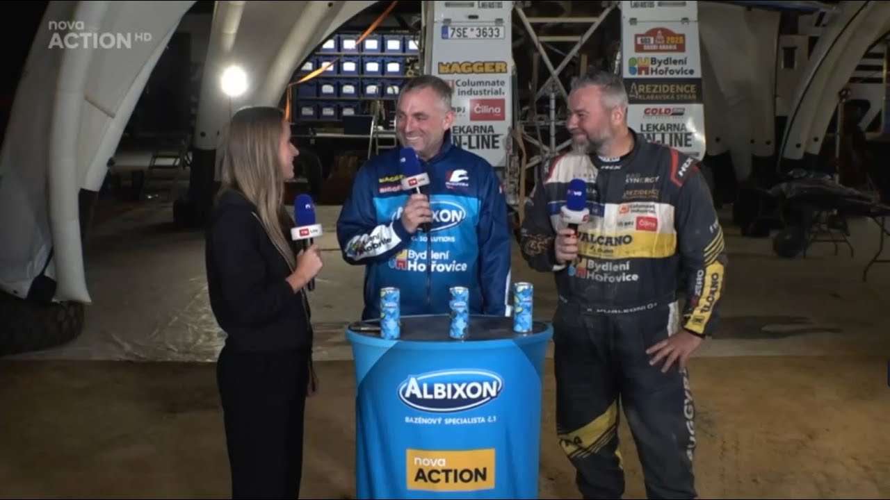 DAKAR 2026 - TV NOVA - STUDIO Z PÍSKU MŠ/KP