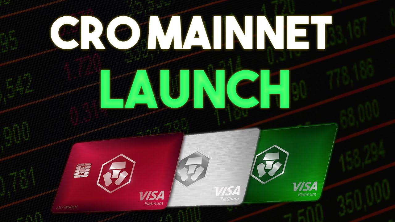 Crypto.com CRO Mainnet LAUNCH! 70B CRO Burned