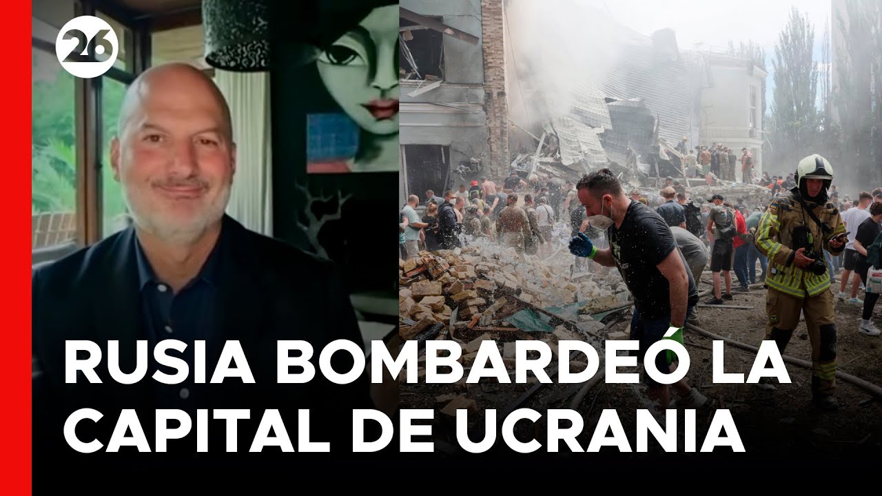 Rusia lanzó ataque aéreo sobre Kiev | El análisis del periodista Andrés Repetto
