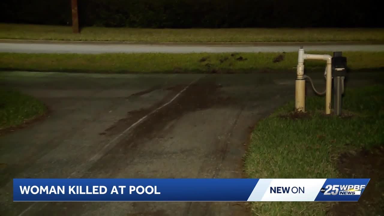 SUV crashes into pool area in Fort Pierce, killing woman