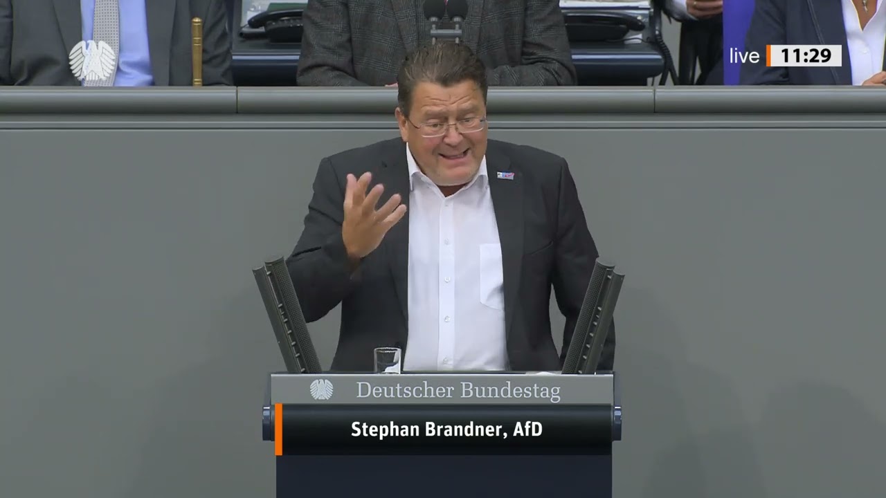 🔥 Stefan Brandner (AfD) RASTET AUS – Wütende Worte gegen Ministerien!