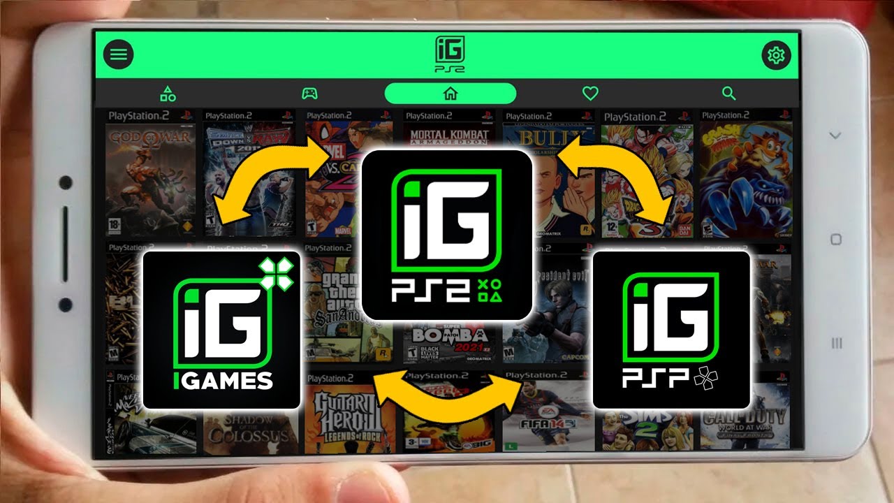 FINALMENTE!! NOVIDADES INCRÍVEIS DO IGAMES PSP E IGAMES PS2 COM ATUALIZAÇÃO DO PRIMEIRO APP IGAMES!