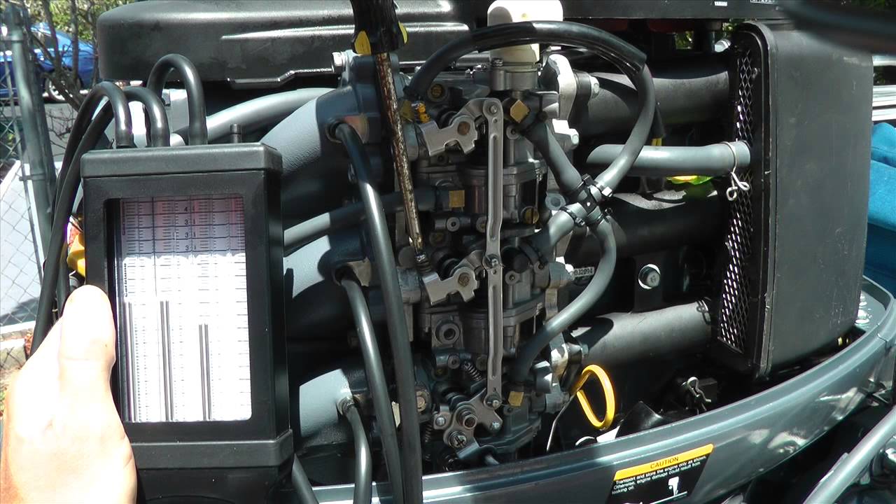 How to balance/synchronize outboard motor carburetors