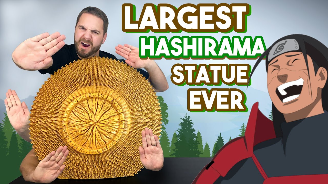 UNBOXING! The HUGE Hashirama Statue of the 1000 Hands 👊🏽 Sage Art l Naruto Shippuden l 1st Hokage