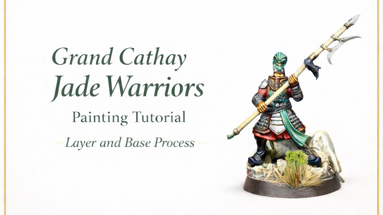Grand Cathay Jade Warriors: layering and bases 