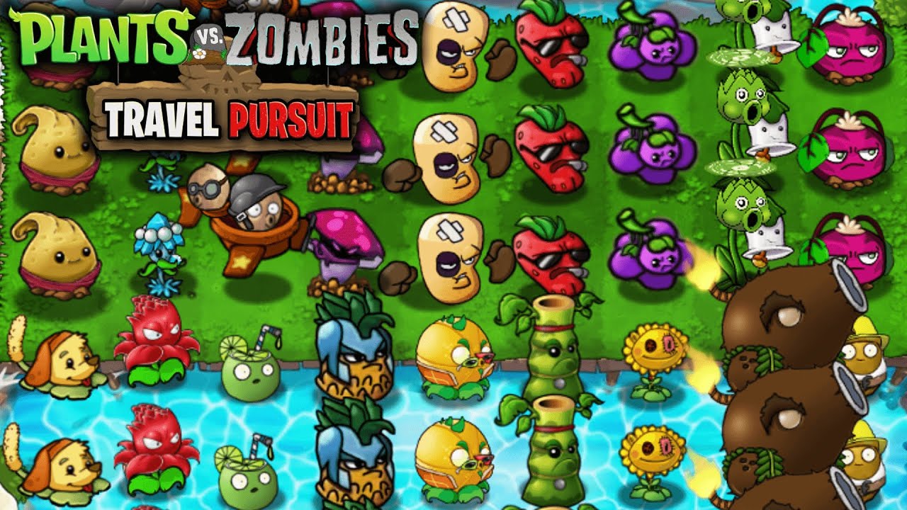 Plants vs Zombies Travel Pursuit v5.0 Update | Artichoke Drone, Squid Rider, Smash & More | Download