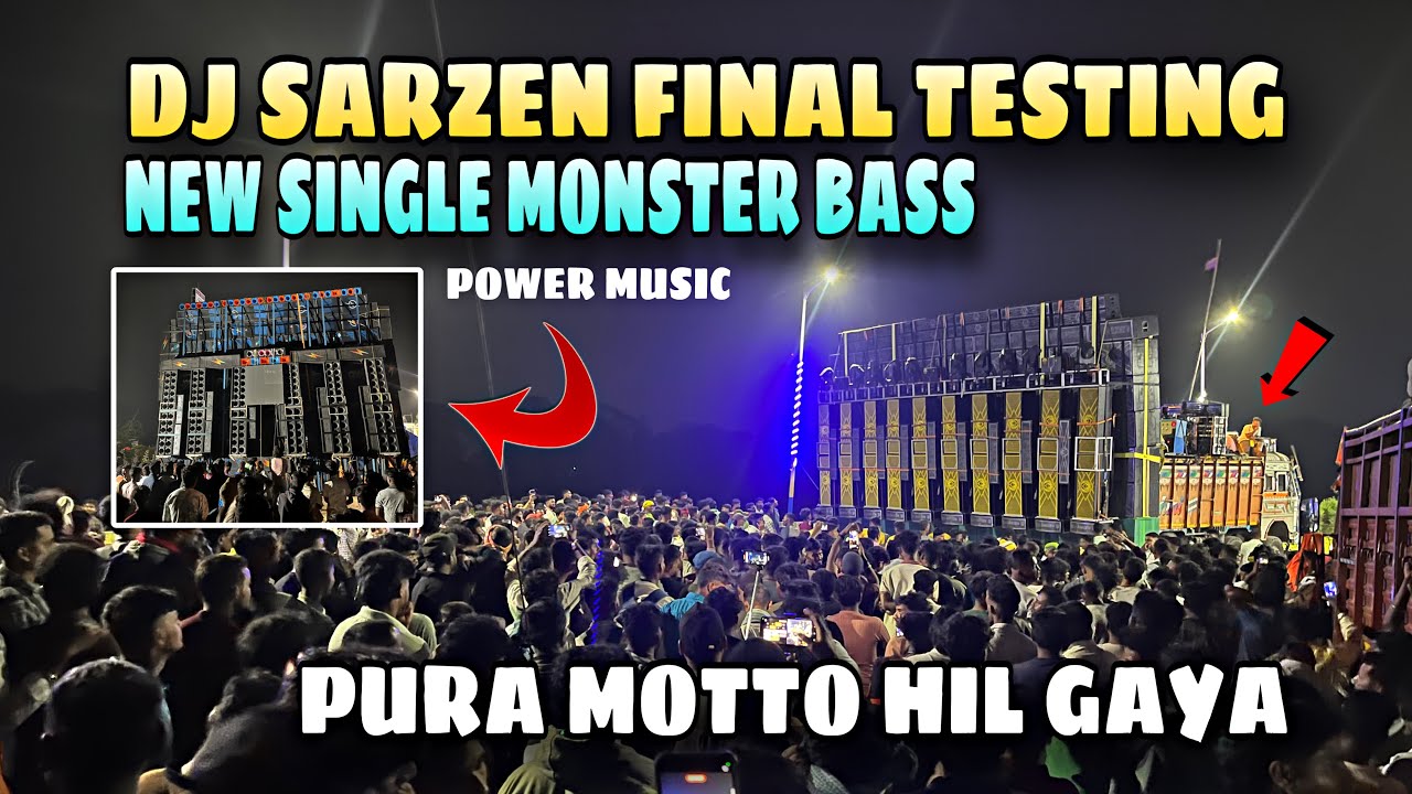 DJ SARZEN FINAL TESTING MOTTO MELA 2026 #dj #djsarzen 
