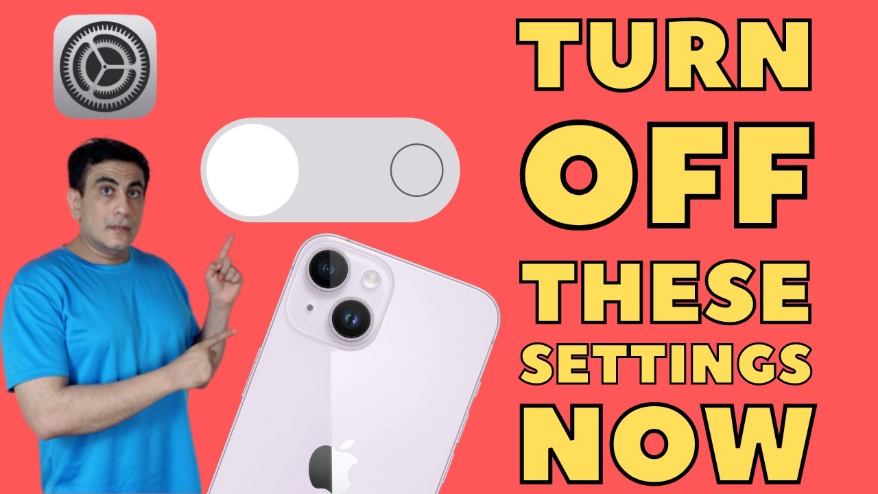 Turn Off These iPhone Settings Now