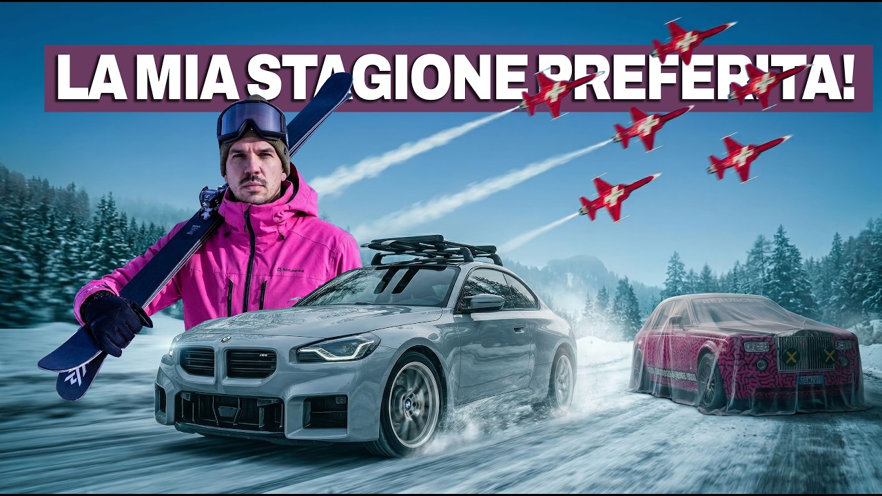 STRAVOLGO LA MIA ROLLS PER IL THE ICE + TEST M2 CS SULLA NEVE + HELISKI!