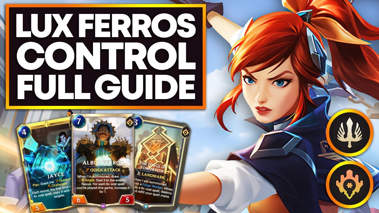 Reaching MASTERS at 85% WR w/ LUX FERROS CONTROL! | Legends of Runeterra | Jayce Lux | Lux Jayce