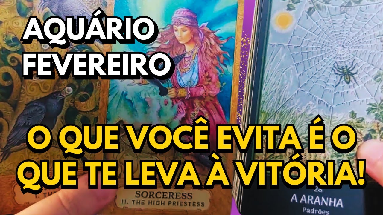 ♒️ AQUÁRIO | FEVEREIRO: A VITÓRIA CHEGA QUANDO VOCÊ NÃO FOGE MAIS!