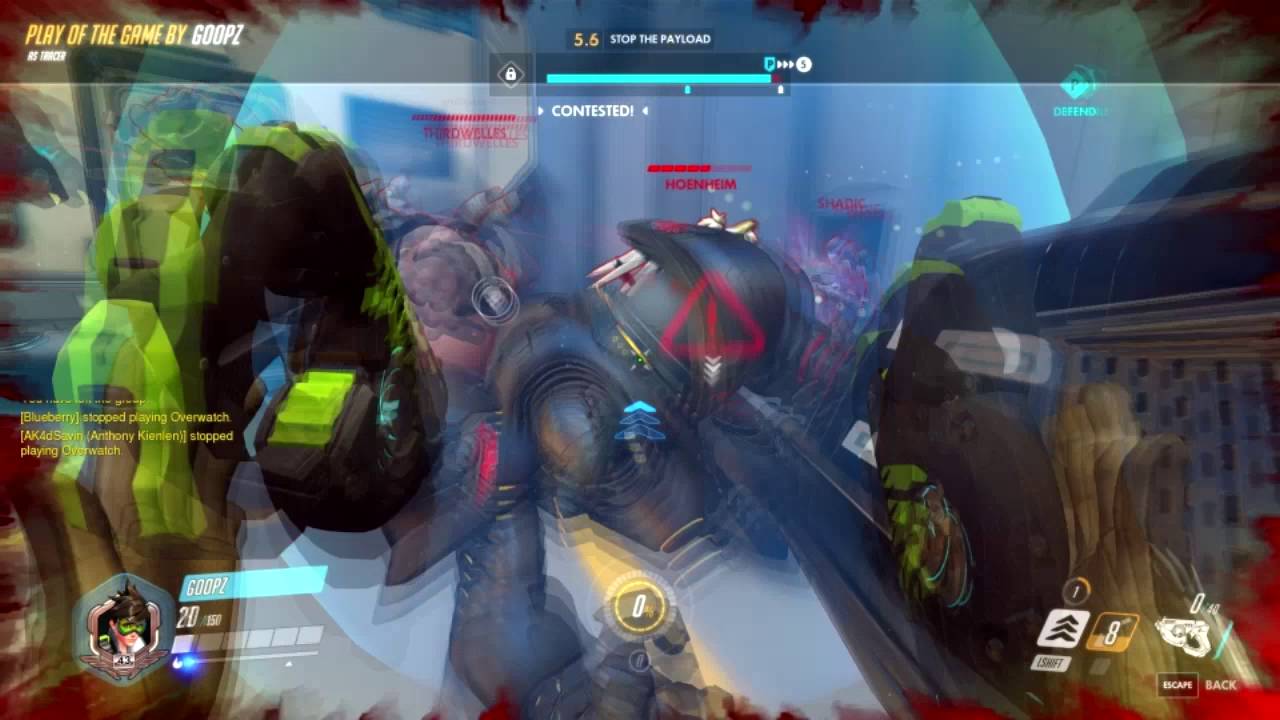 Tracer Quad Kill Payload Clutch Win