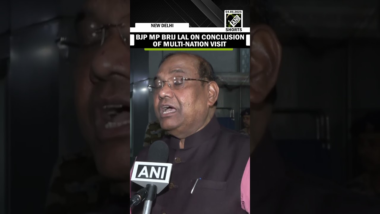 After 5-Nation visit concludes, BJP MP Brij Lal reaffirms India's Stand on Terrorism