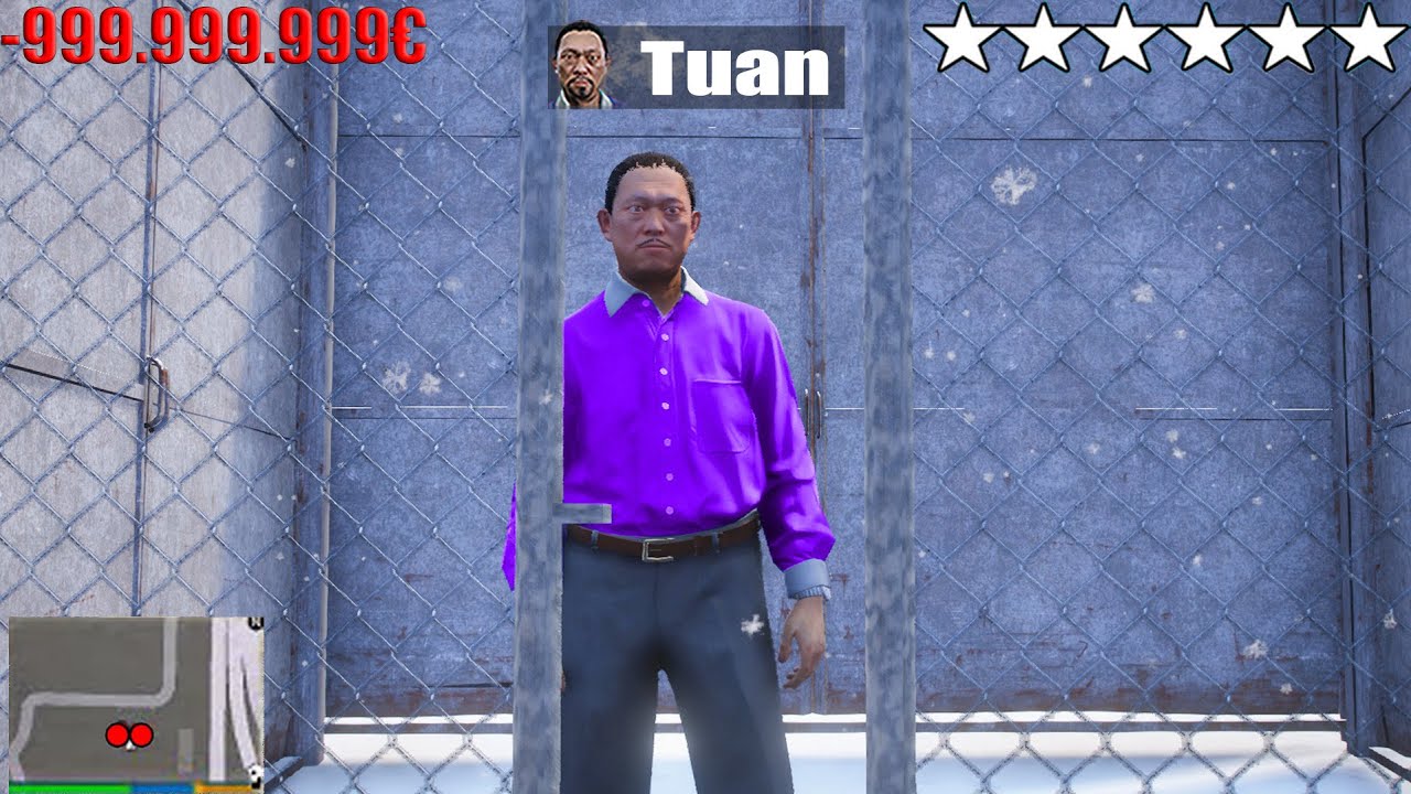 Tuan muss ins Gefängnis in GTA 5 RP