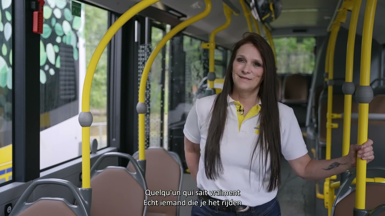 Manuela, lijnbuschauffeur bij Keolis in Hamont