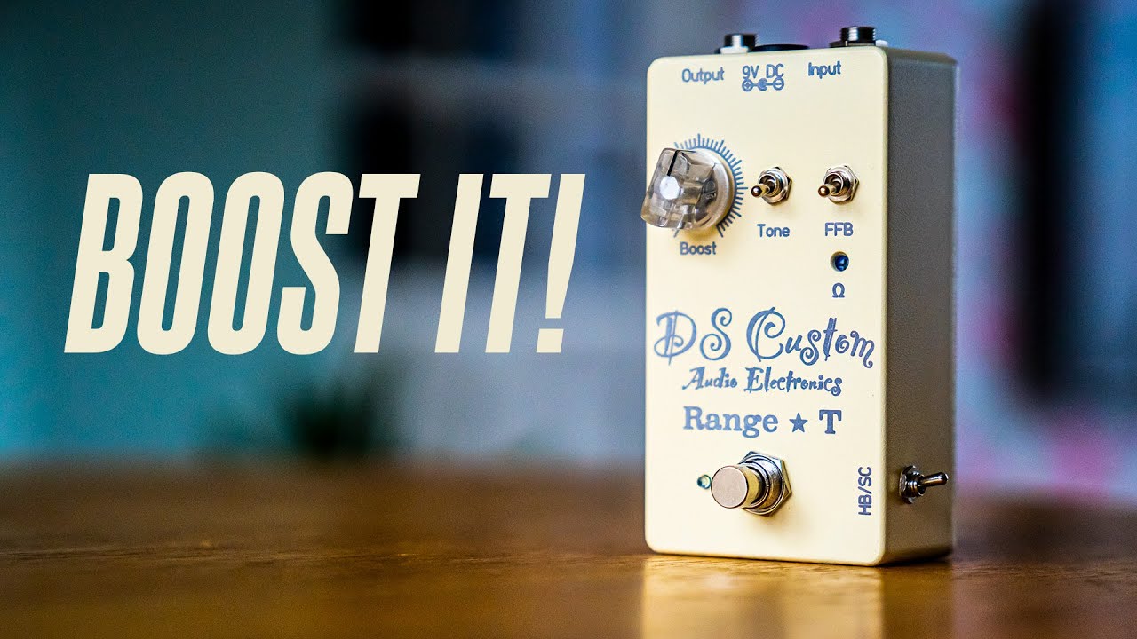 A treble booster with a twist: The DS Custom Range T!