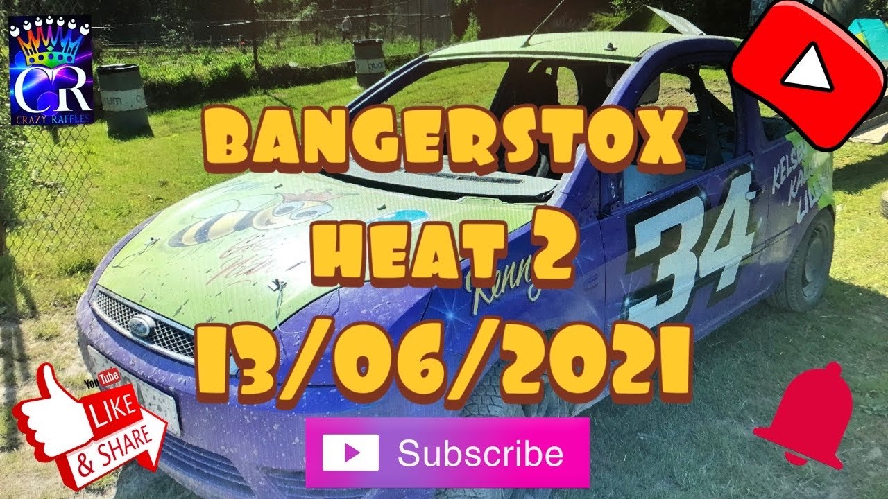 Dover Bangerstox Heat 2 - 13/06/2021 #bangerracingcrashes
