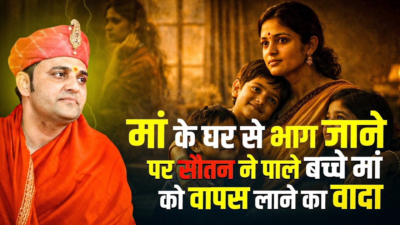 मां के घर से भाग जाने पर सौतन ने पाले बच्चे मां को वापस लाने का वादा