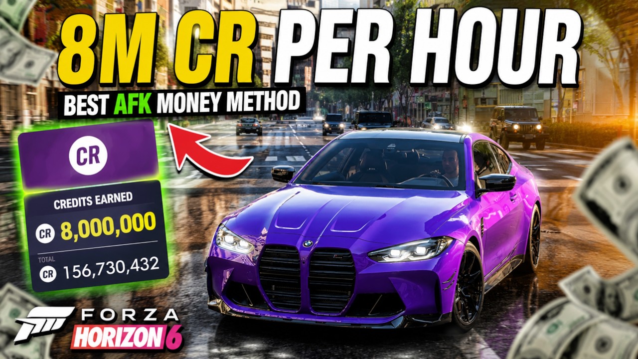 Forza Horizon 6 Best AFK Money Glitch Method