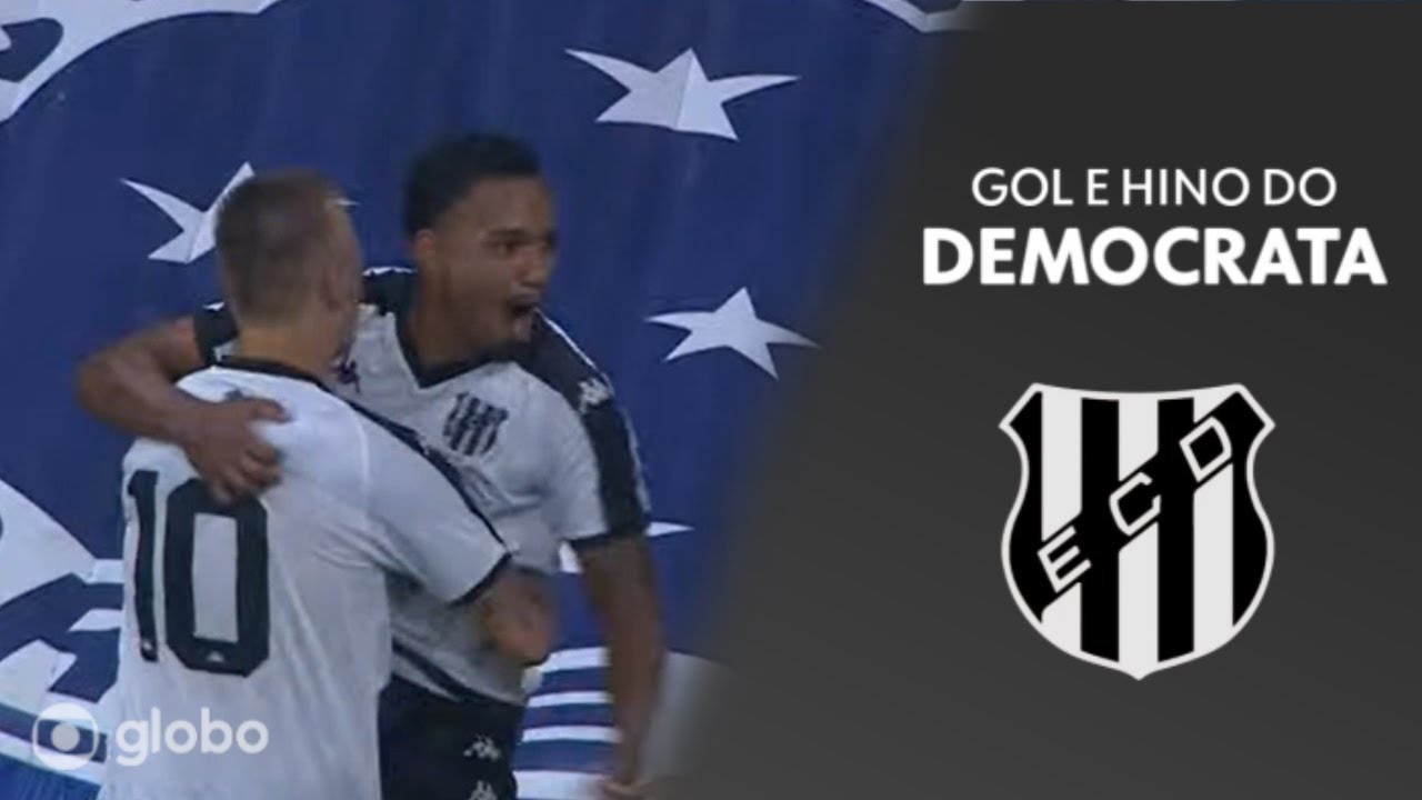 Gol e Hino do Democrata || Globo/GE TV 2026 - 22/01/26
