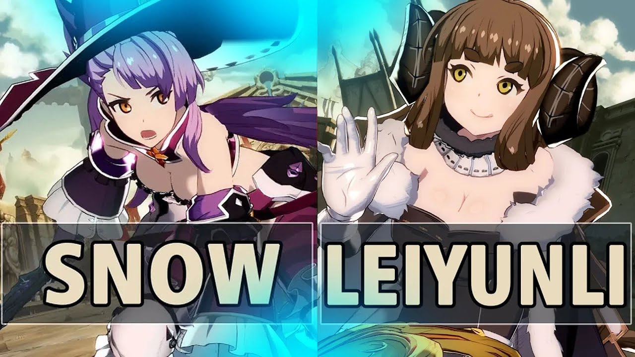 GBVSR:🔥Snow (Beatrix Indigo Witch) Vs LeiYunLi (Anila)🔥| High Level Gameplay.