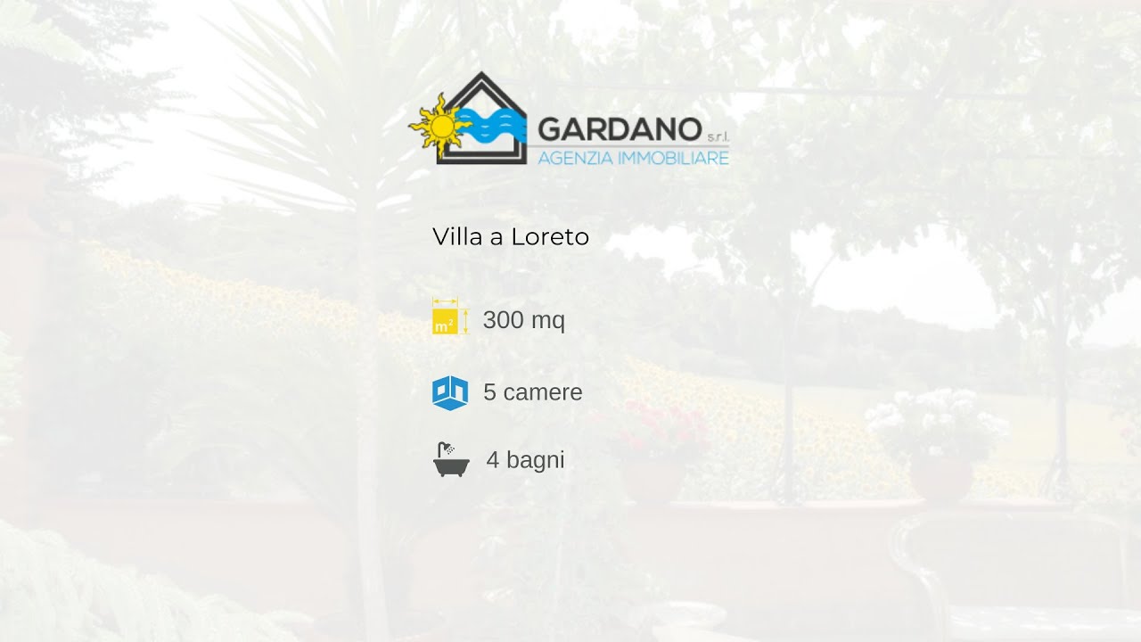 Video Tour RIf 525 - Villa a Loreto