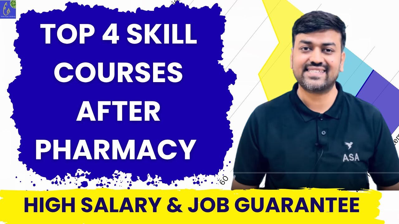 Top 4 Skill Courses After Pharmacy 💊 | High Salary Job Oriented Courses After B.Pharm / D.Pharm