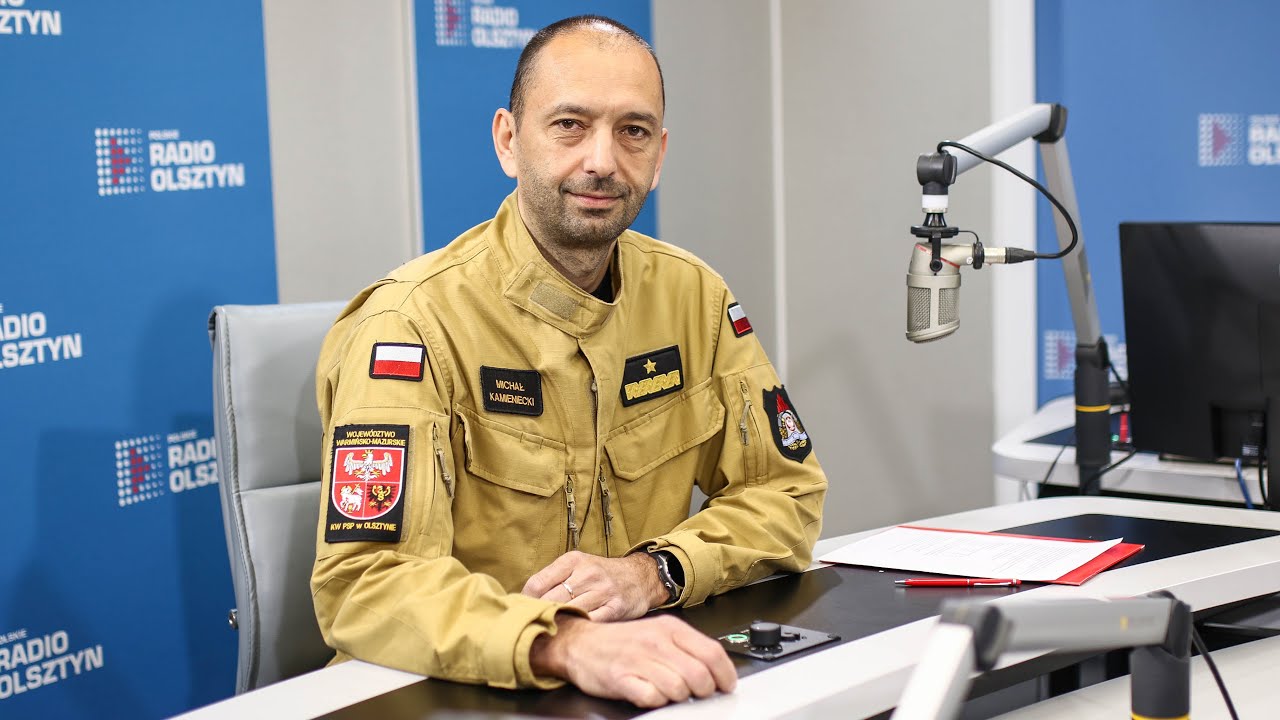 Poranne Pytania - Michał Kamieniecki (komendant wojewódzki PSP) - 06.05.2025